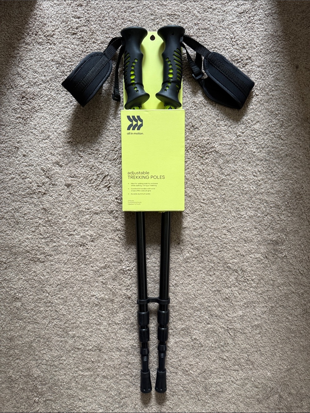 Aluminum Trekking Poles-  All In Motion NWT